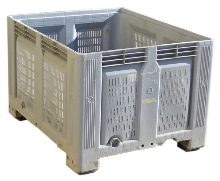 Contenedor de plástico usado para almacenar grandes volúmenes