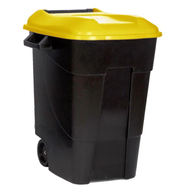  LiuzheZ Cubo de basura de 100 litros, cesta de basura  rectangular de plástico para oficina (tamaño 100 litros, color: A) : Todo  lo demás