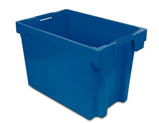 Imagen de Caja Plastica 40x60x40 Color Azul Modelo 6440