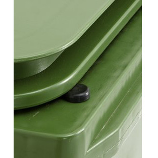 Imagen de Sistema antirruido para contenedor basura de 1000 litros
