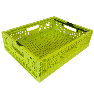 Imagen de Caja Plástica Plegable Verde 30 x 40 x 11,4 cm Ref.PLS 4310 VE
