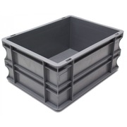 Caja Plástica Eurobox Sólida 30 x 40 x 18 cm Ref.SPK 4316