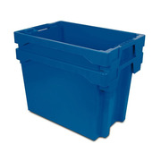 Caja Plastica 40x60x20 Color Azul Modelo 6420