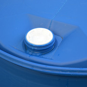 Bidón de Plástico Usado Azul 2 Bocas 58,1 x 94 cm