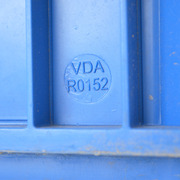 Caja Plástica Usada Cerrada 40 x 60 x 14,7 cm VDA RL-KLT 6147 
