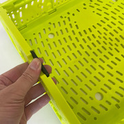 Caja Plástica Plegable Verde 30 x 40 x 11,4 cm Ref.PLS 4310 VE