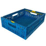 Caja Plástica Plegable Azul 30 x 40 x 11,4 cm Ref.PLS 4310 AZ