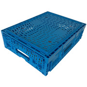 Caja Plástica Plegable Azul 30 x 40 x 11,4 cm Ref.PLS 4310 AZ