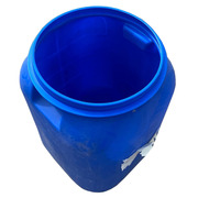 Bidón de Plástico Usado 60 litros Azul