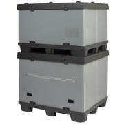 Palet Box Plastico TARPACK 80x120 4 Entradas 