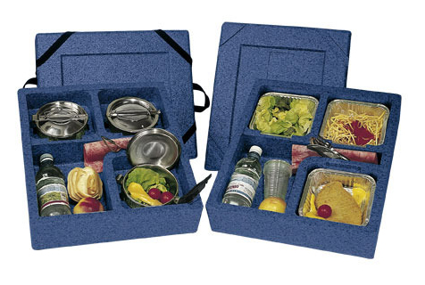 Para hostelería tenemos contenedores isotérmicos para transporte de alimentos. 