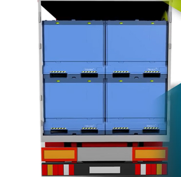 Este tipo de contenedores retornables ahorra grandes costes de retorno y evita la generación de residuos de envase al ser retornables.  En un embalaje retornable, es muy importante optimizar la carga de retorno para que el valor del transporte no sea superior al valor del embalaje. 